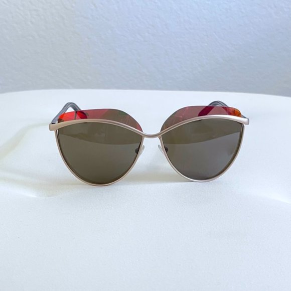 Emilio Pucci Oval Aviator Mirror Top Lens Sunglasses - Picture 4 of 11